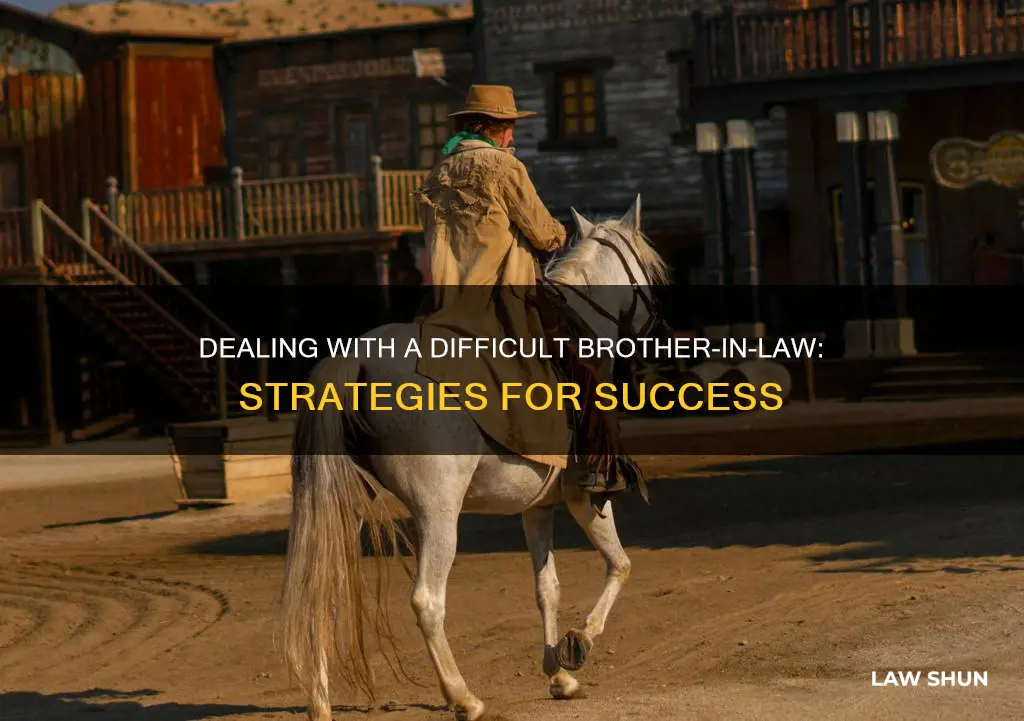 how to deal with a bitch ass brother in law