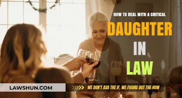 Navigating Challenges: Strategies for Handling a Critical Daughter-in-Law