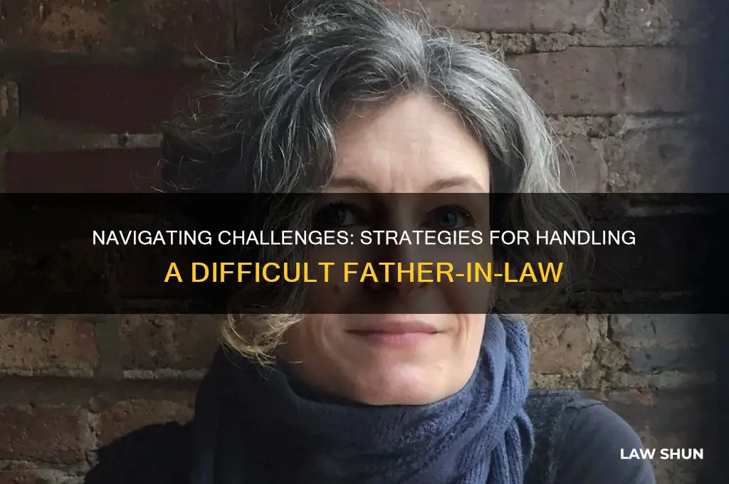 how to deal with an insane father in law