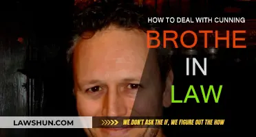 Dealing with a Cunning Brother-in-Law: Strategies for Success