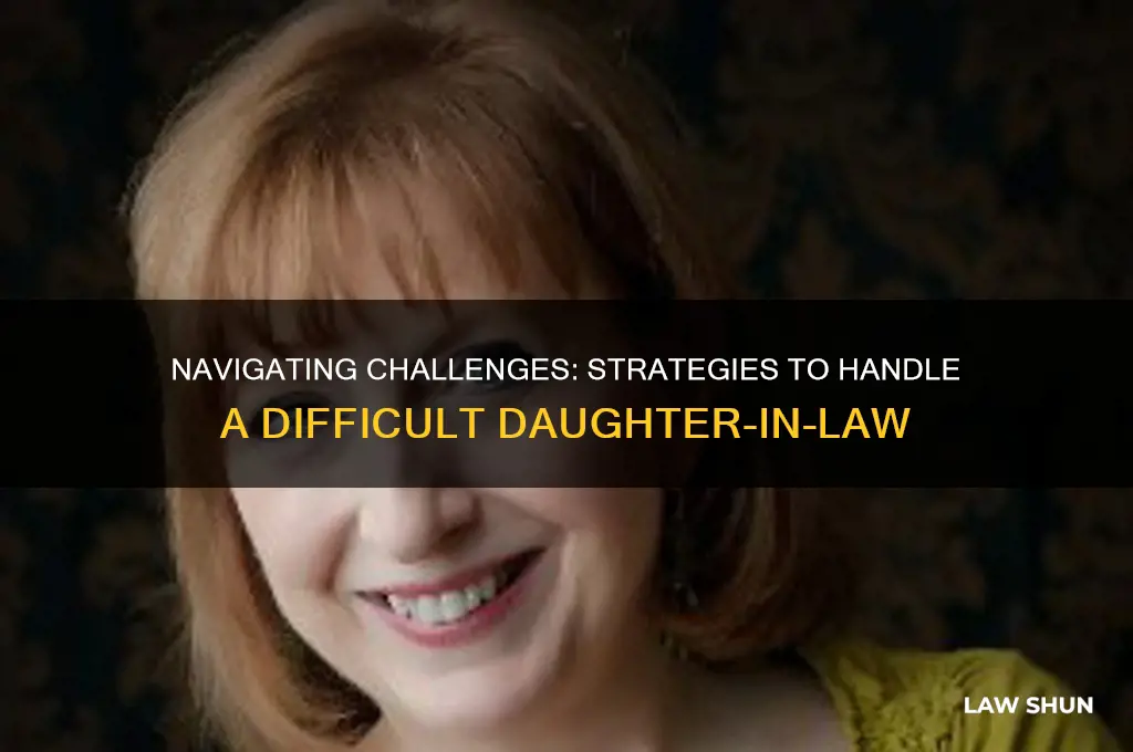 how to deal with evil daughter in law