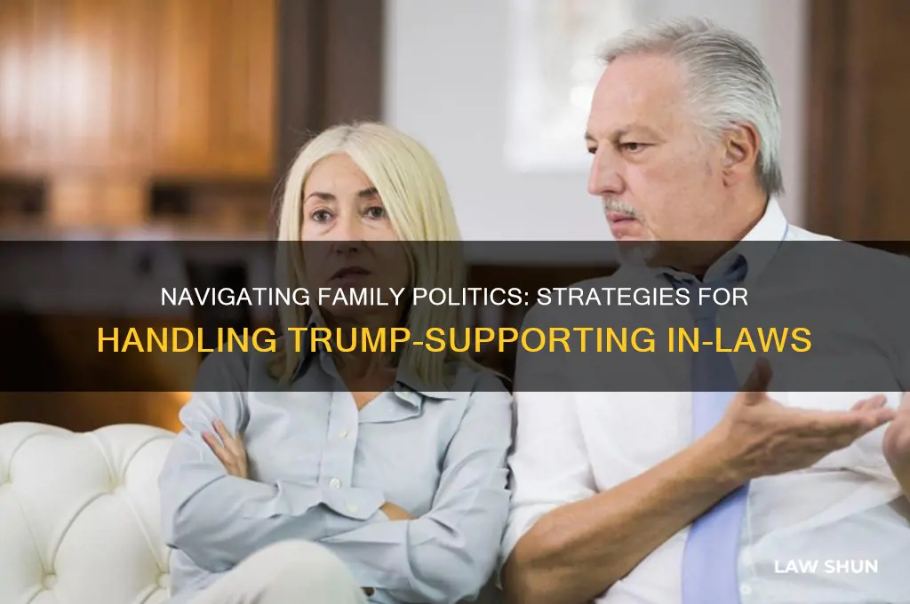 how to deal with in-laws that are trump supporters