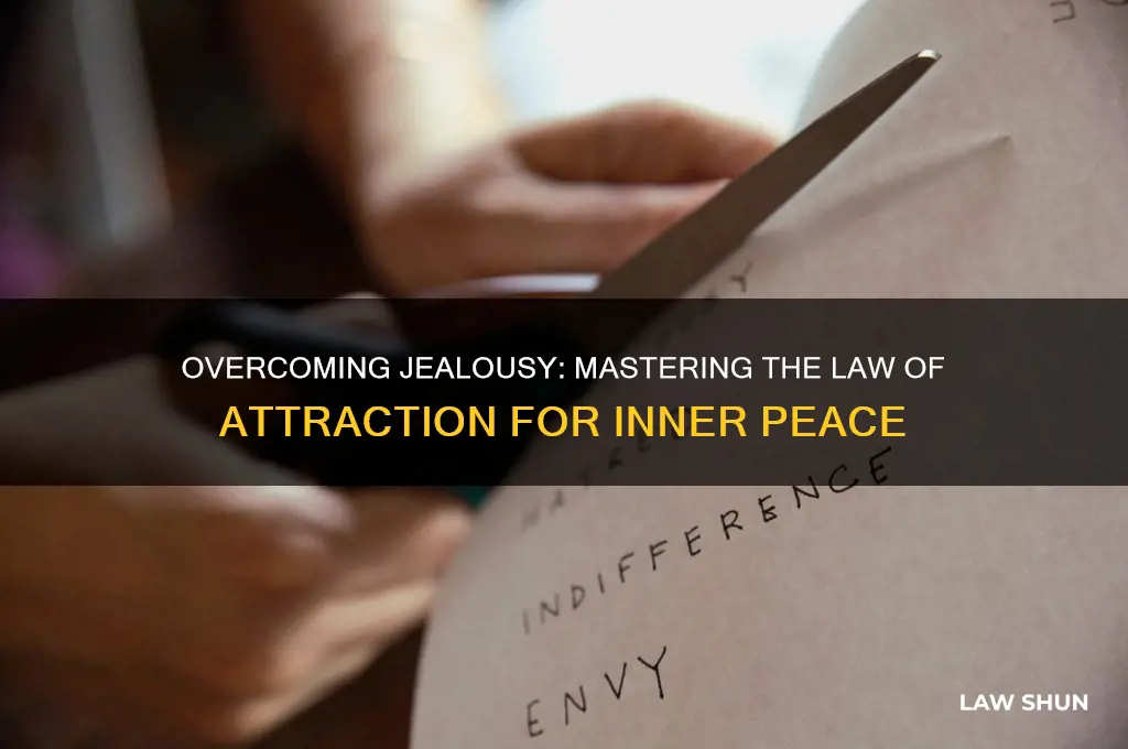 how to deal with jealousy law of attraction