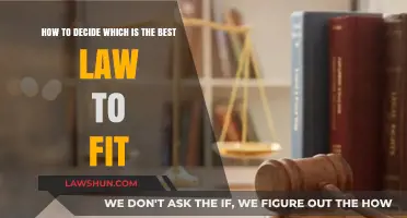 Choosing the Right Law: A Guide to Finding the Perfect Fit
