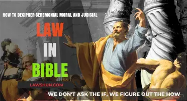 Understanding Biblical Laws: Deciphering Ceremonial, Moral, and Judicial Codes