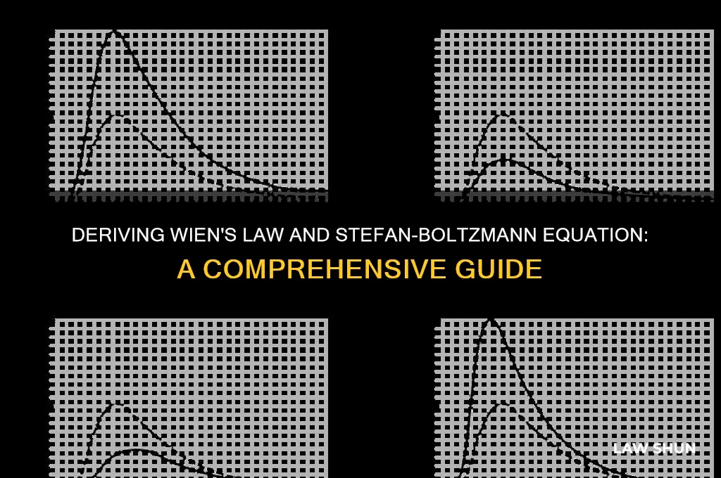 how to derive wiens law and the steffam boltzman equation