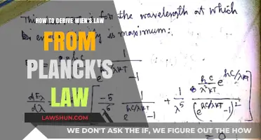 Deriving Wien's Law: A Step-by-Step Guide from Planck's Law