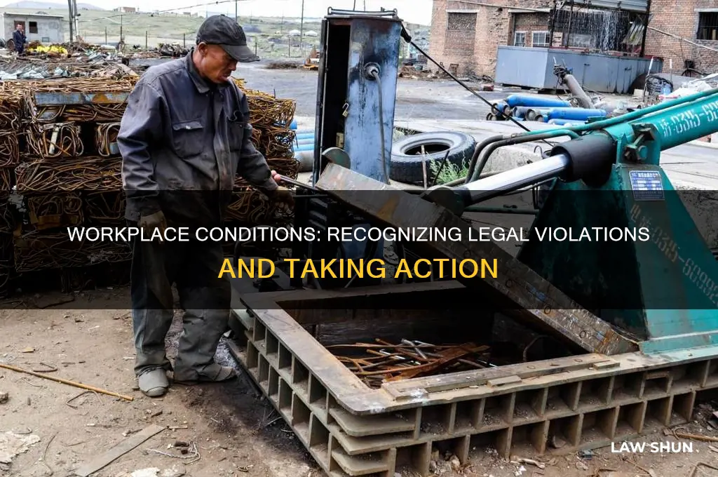 how to determine if your workplace has law breaking conditions