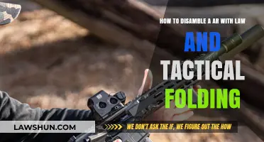 Disassembling an AR: Legal and Tactical Folding Stock Guide