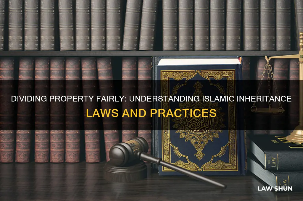 how to divide property as per islamic law