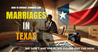 Understanding Texas Common Law Divorce Procedures