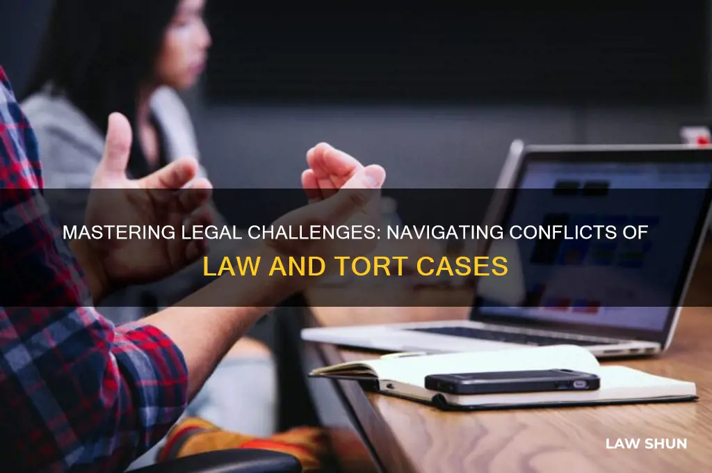 how to do 6 conflicts of law and 145 torts