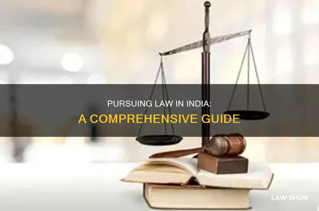 how to do law in india