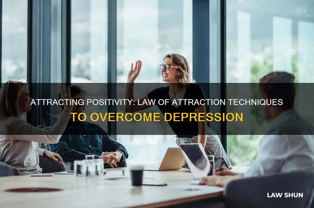 how to do law of attraction on depression