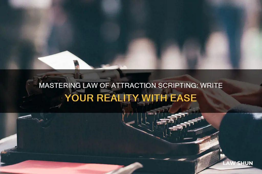 how to do law of attraction scripting