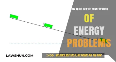 Mastering Energy Conservation: Solving Law of Conservation Problems