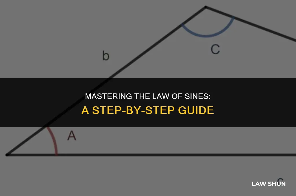 how to do law of sines