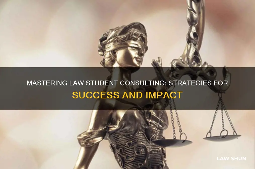 how to do law student consulting