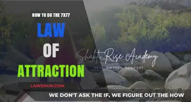 Manifesting Dreams: Mastering the 7x77 Law of Attraction Technique