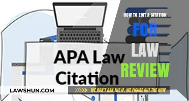 Mastering Law Review Citation Editing: Essential Tips and Techniques