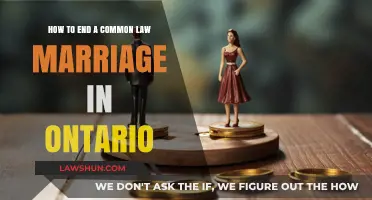 Ending Common-Law Marriage in Ontario: What You Need to Know