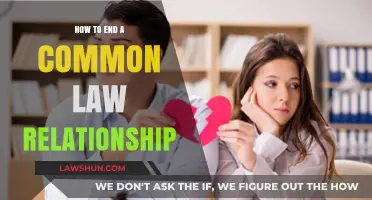 Understanding How to End a Common Law Marriage