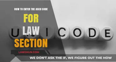 Mastering ASCII: How to Insert Law Section Symbols Effortlessly