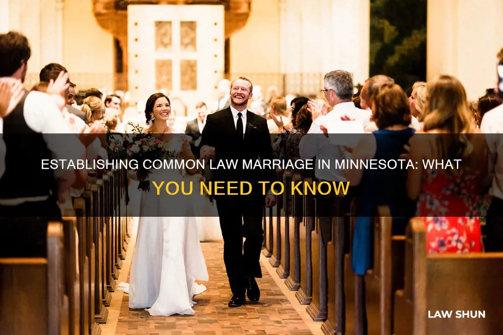 how to establisc common law marraige in minnesota