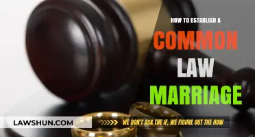 Establishing Common Law Marriage: What You Need to Know