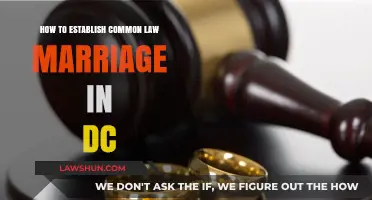 Establishing Common Law Marriage in DC: What You Need to Know