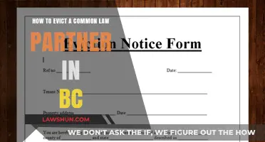 Evicting a Common-Law Partner in BC: What You Need to Know
