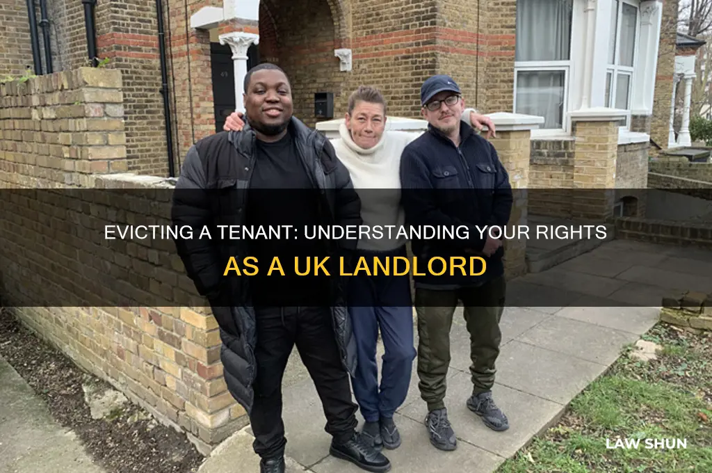 how to evict a tenant uk law