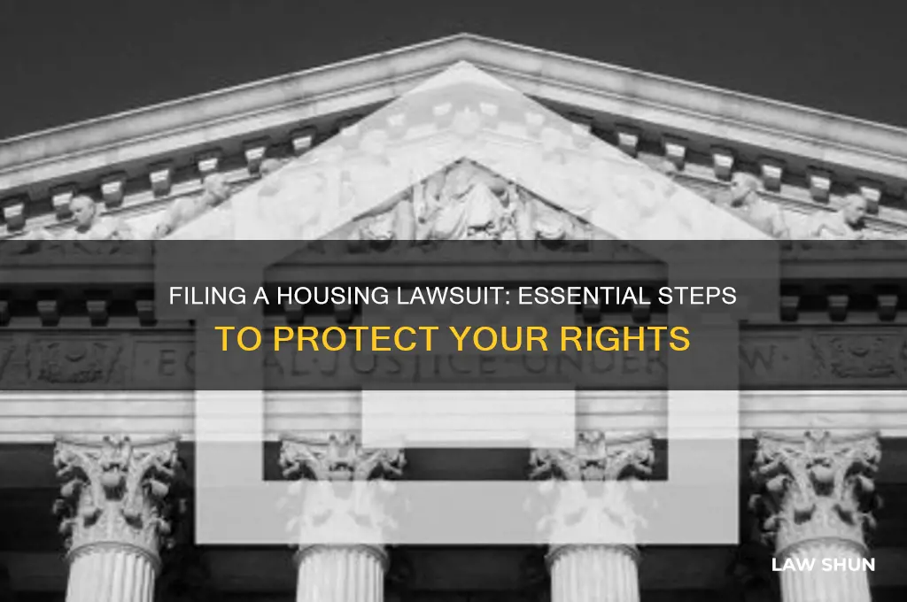how to file a housing law suit