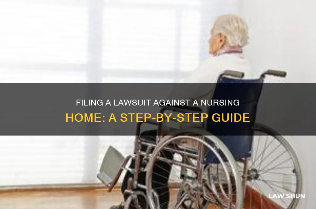how to file a law suit against a nursing home