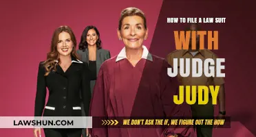 Filing a Lawsuit with Judge Judy: Step-by-Step Guide to Success