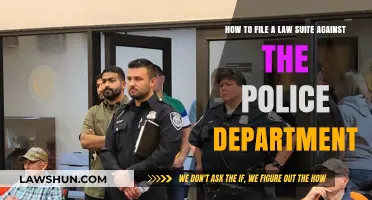 Filing a Lawsuit Against the Police: A Step-by-Step Guide