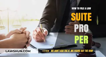 Filing a Lawsuit Pro Per: A Step-by-Step Guide for Self-Representation