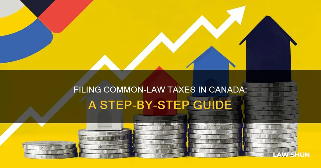 how to file common law taxes canada