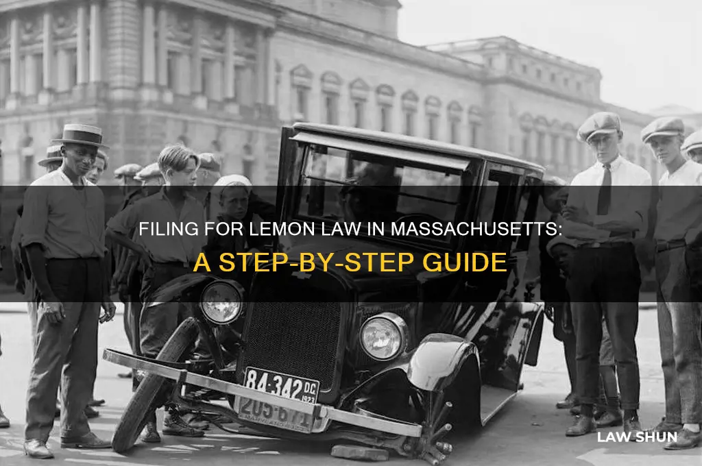 how to file for lemon law in ma