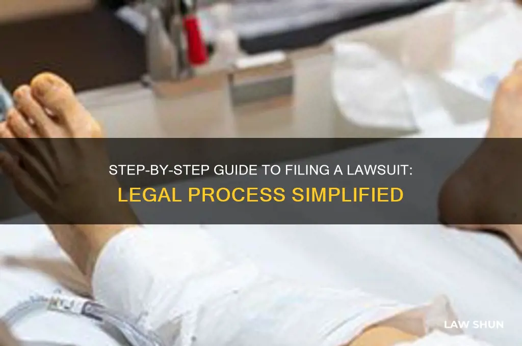 how to file law suit