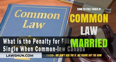 Filing Taxes: Common-Law Marriage Status Explained