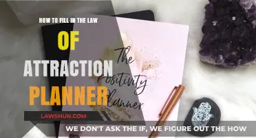 Mastering Manifestation: A Step-by-Step Guide to Using Your Law of Attraction Planner