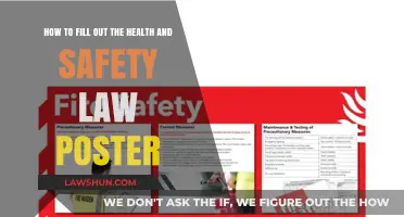 Mastering Compliance: A Guide to Completing Your Health & Safety Law Poster