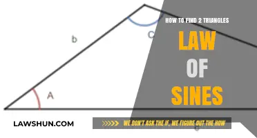 Mastering the Law of Sines: A Step-by-Step Guide to Finding Triangles