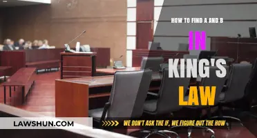 Mastering King's Law: A Step-by-Step Guide to Finding A and B