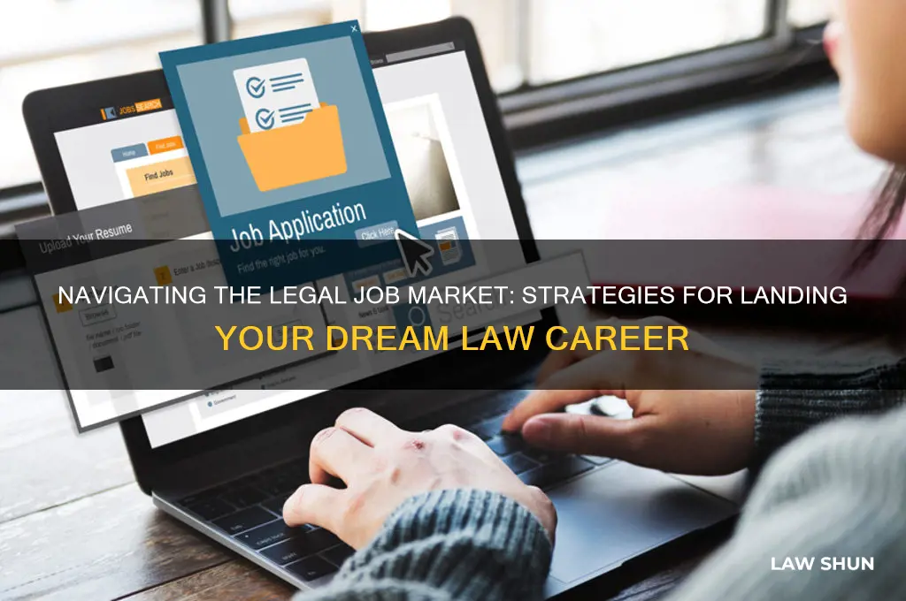 how to find a job in law