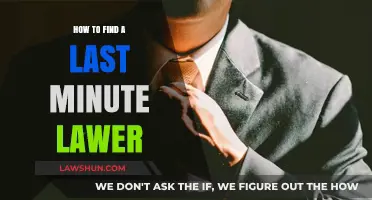 Urgent Legal Help: Quick Tips to Find a Last-Minute Lawyer