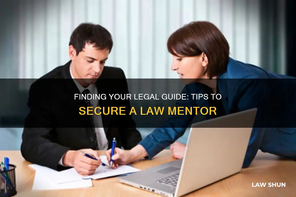how to find a law mentor
