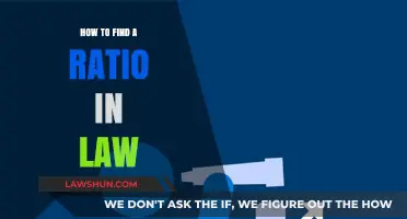 Understanding Legal Ratios: A Step-by-Step Guide to Finding Them in Law
