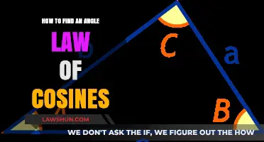 Mastering the Law of Cosines: A Step-by-Step Guide to Finding Angles